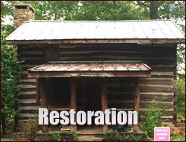 Historic Log Cabin Restoration  Piedmont, Ohio